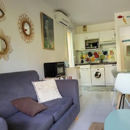 Nice Studio 30 M With Terrace And Pool Antibes Exteriér fotografie