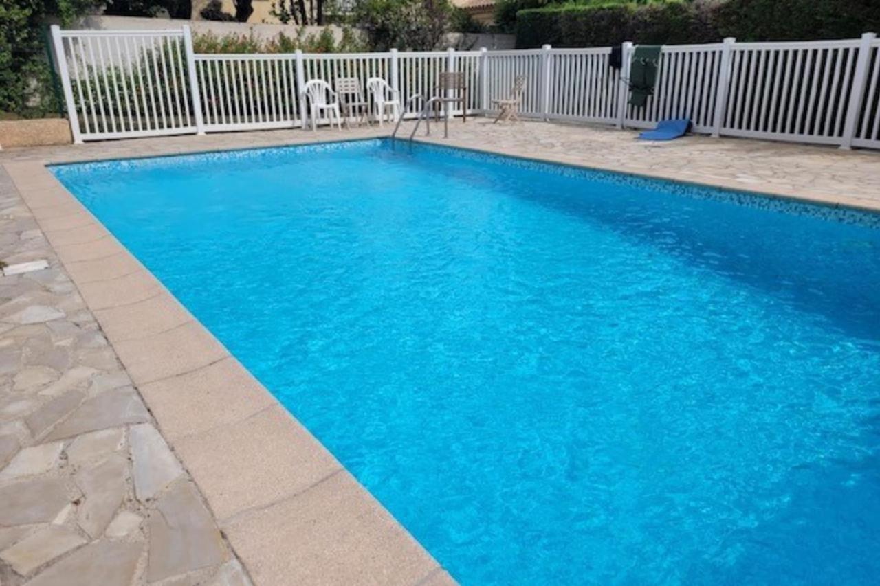 Nice Studio 30 M With Terrace And Pool Antibes Exteriér fotografie